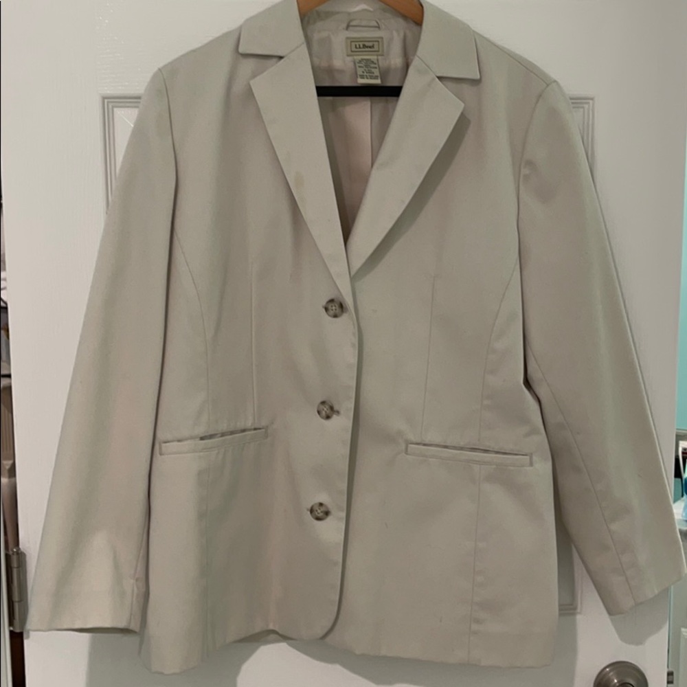 LL bean blazer!